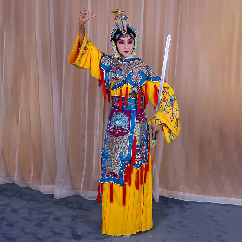 古冶霸王别姬虞姬服 软绉别姬服