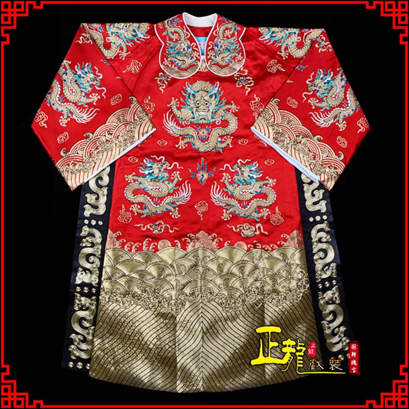 古冶皇帝蟒袍全金八宝团龙蟒